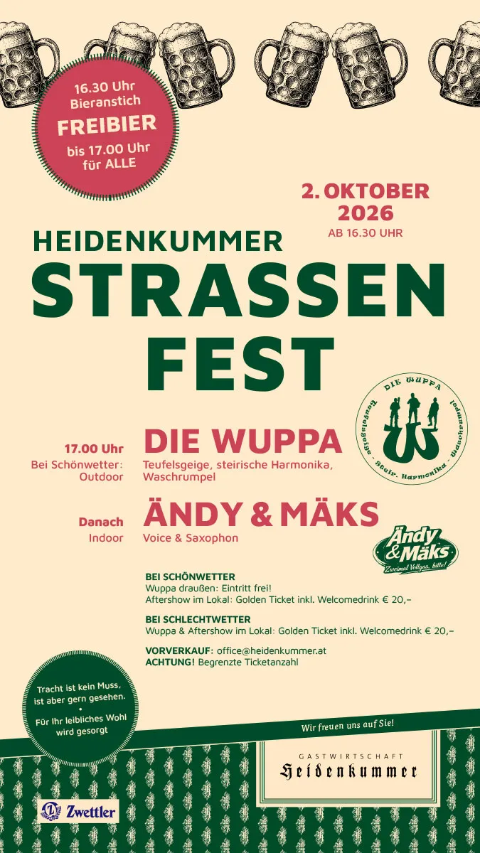 Heidenkummer Straßenfest 2026